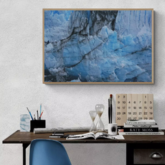 Cuadro en marco madera Kiri Box/ Obras de Autor/ ¨Perito Moreno¨, Glaciar Perito Moreno, Santa Cruz, Argentina/ Obra de @urielhdiaz