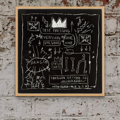 QUADRAT Marco Madera Kiri Box Natural Cuadrado/ Modelo 601/ Rammellzee Beat Bop (1983) by Jean Michel Basquiat 7.