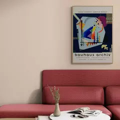 Cuadro en marco madera Kiri Box/ Modelo 663/ Kandinsky Bauhaus Archiv - comprar online