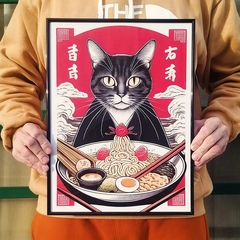 Marco Negro acabado piano/ Modelo 666/ Ramen & Sushi 12 Magic Mushrooms