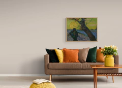 Cuadro en marco madera Kiri Box/ Modelo 49/ The Sower, 1888. - comprar online