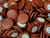 Jogo 170 sapatilhas sortidas de couro marrom para clarinete - comprar online