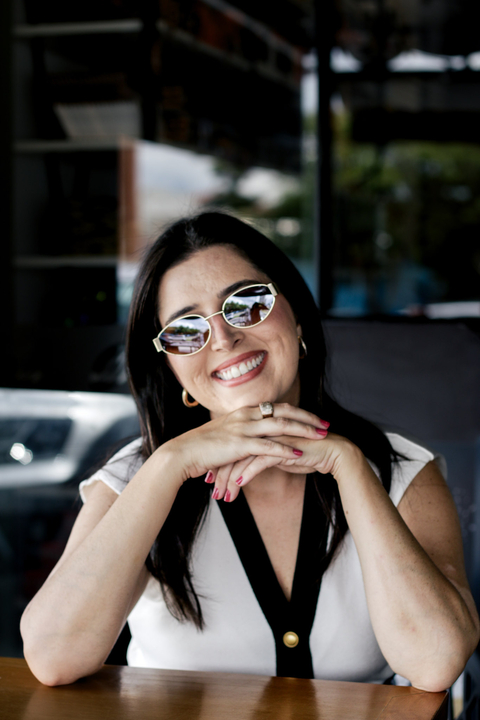 ÓCULOS DE SOL DAIANY MARROM - comprar online