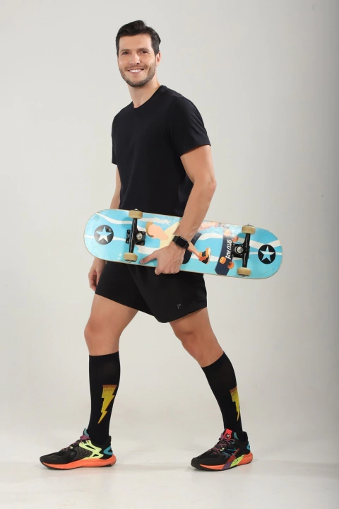 Meia MARA® Flash-Black