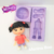Molde Bonequinha Boo - Composto por 2 moldes