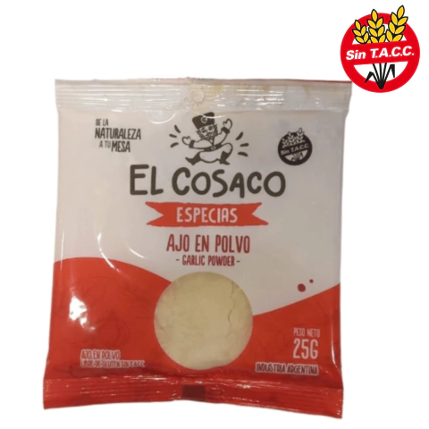 AJO EN POLVO X25GR EL COSACO - comprar online