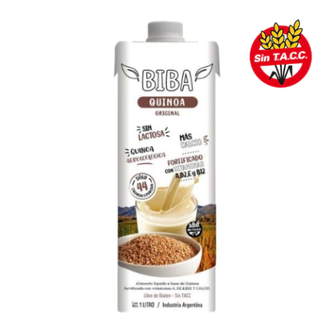 BEBIDA DE QUINOA 1LT BIBA SIN TACC - comprar online