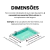 CAPA DE PISCINA 9.5X4.5 MTS 300 MICRAS, SUPORTA ATÉ 100 KGS DE PESO, COM RALO DE DRENAGEM