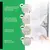 Kit 3 Telas Mosquiteira Janela Anti-inseto Para Mosquito Proteção Janela Porta Com Velcro Ajustável 130x150 - Floresta Urbana