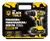 Parafusadeira Furadeira De Impacto Profissional 21v Modelo TB-21PX 2 Baterias Com Maleta The Black Tools 110/220V 60Hz Amarelo na internet