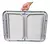 Palisad mesa dobrável alumínio 90x60 cm vira maleta cor branco na internet