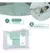 Kit 2 Travesseiros Select Luxo fibra antialérgica 70cm e 50cm branco
