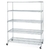 Estante Aramada De Aço 5 Prateleiras Cromada 1,90x1,21x0,46