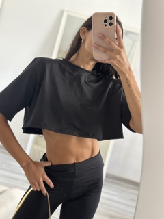 Remera crop lycra - comprar online