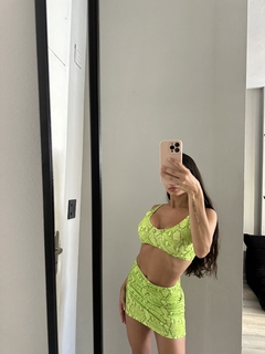 Pollera lycra frunce - anavrinintimates