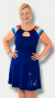 Vestido Manga Arcoiris - Curvas Cool