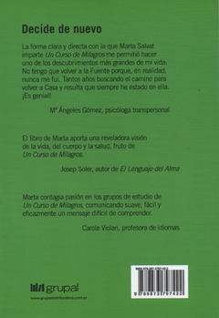 Decide de nuevo - Marta Salvat - comprar online