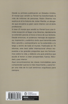 EL MONJE QUE VENDIÓ SU FERRARI - ROBIN SHARMA - comprar online