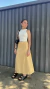 Saia Midi Thali - Amarelo - For Us Brand