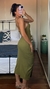 Vestido Midi Kaira - Verde Oliva - For Us Brand