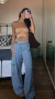 Calça Cargo Serina - Jeans Claro - comprar online