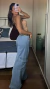 Calça Cargo Serina - Jeans Claro na internet