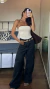 Calça Cargo Serina - Jeans Black - comprar online