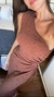 Vestido Midi Gaia - Marrom na internet