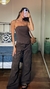 Top Corset Fani - Marrom - comprar online