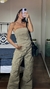 Top Corset Fani - Verde Caqui na internet