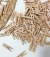 Mini Broches De Madera X100 - 3 Cm