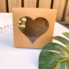 Combo Mera Kraft (12x12x5) -Corazón Love Flor (10 x Modelo) en internet