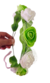 Vincha con Flores de Goma Eva X6 Y X12- Importado -
