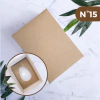 Floria kraft Huevo N15 (17x12x10) - Sin visor