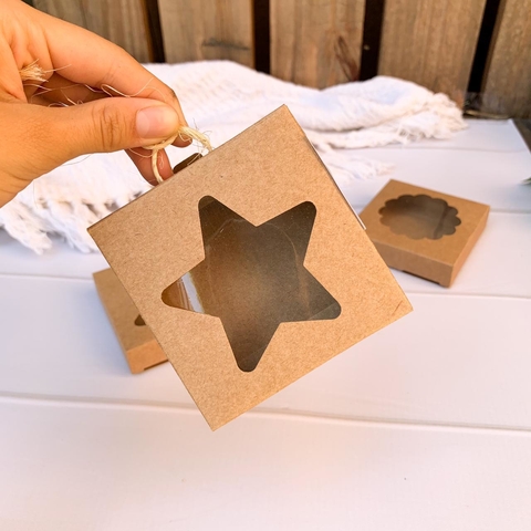 Caja Cantón Estrella Kraft (8,5x8,5x2)