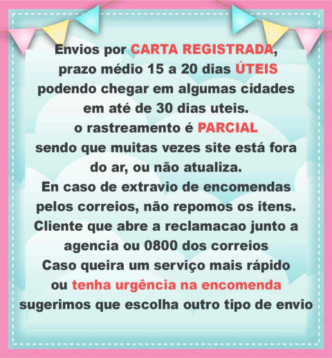 correios - atenção se tiver urgência no pedido
