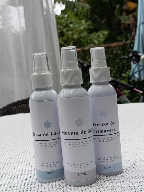 Fragrância sofisticada para papéis, tecidos, linhas e mais 120 ml - comprar online