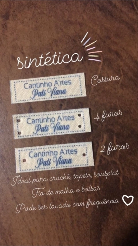 Etiqueta Poli 100 unidades