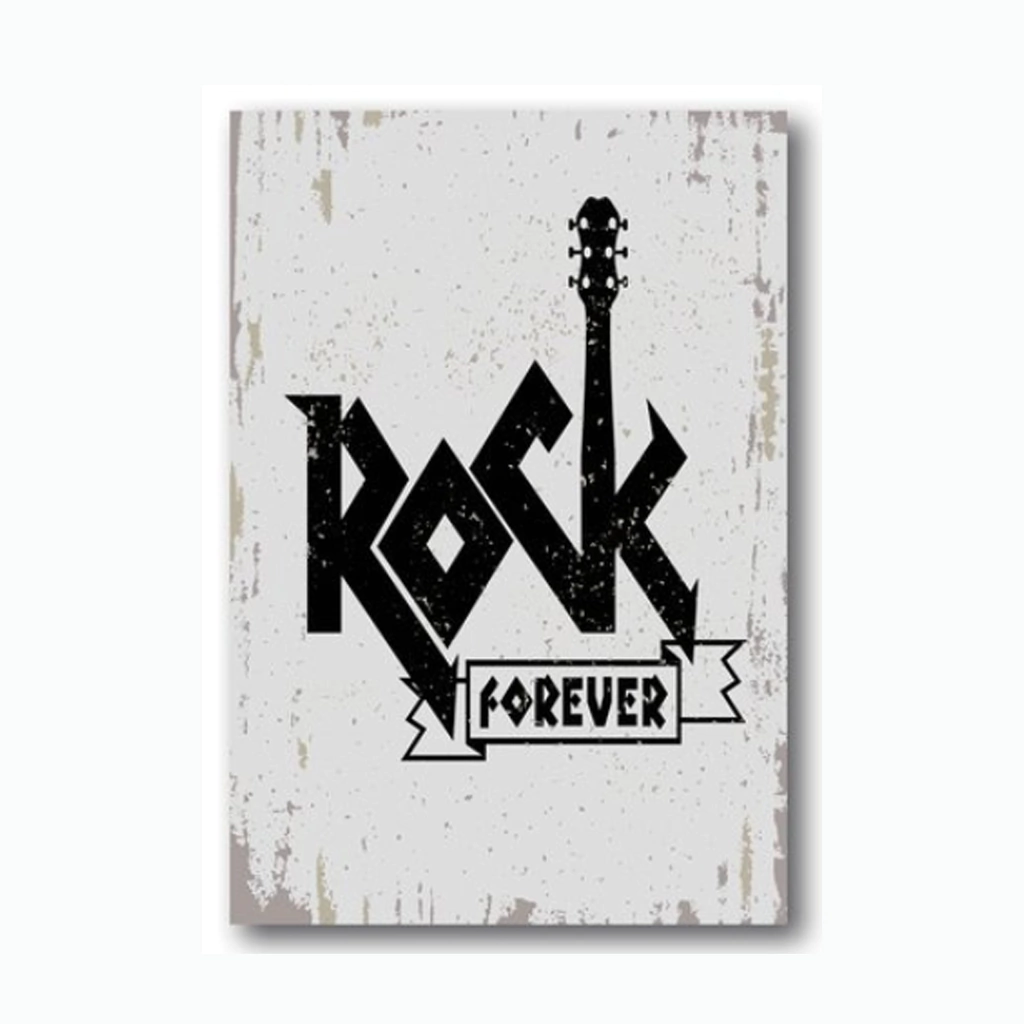 PLACA ROCK FOREVER
