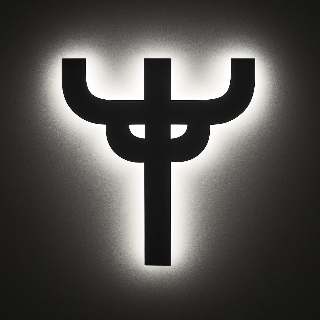 Placa Recorte Parede com Led Judas