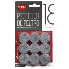 Protetor de móveis Feltro adesivo Redondo 2,5cm - comprar online