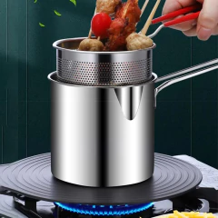 Conjunto Fritadeira Panela e Cesto em inox Economiza Óleo - loja online