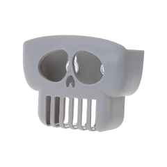 Porta Bucha e Esponja Skull Caveira com ventosa - Geleia Presentes Criativos, Diferentes, Legais e Originais