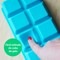 Forma de Gelo em Silicone Cubos Fáceis e perfeitos - Geleia Presentes Criativos, Diferentes, Legais e Originais