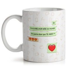 Caneca Zap Zap Melhor Mãe do Mundo - comprar online