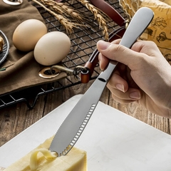 Faca Espátula Manteiga Requeijão Geleia Petiscos em aço inox - comprar online