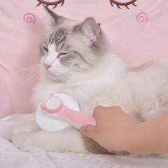 Escova Removedora de Pelos Massageadora gatos cachorros pets