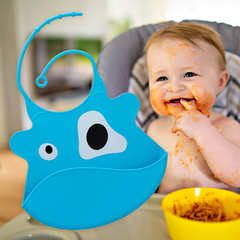 Babador infantil em silicone Cata Migalhas Pega Migalhas - comprar online