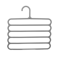 Cabide Multiuso Calças Saias Bermudas 5 espaços - loja online