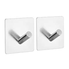 Kit 2 Ganchos Metal Autoadesivos modernos Fácil aplicação - comprar online
